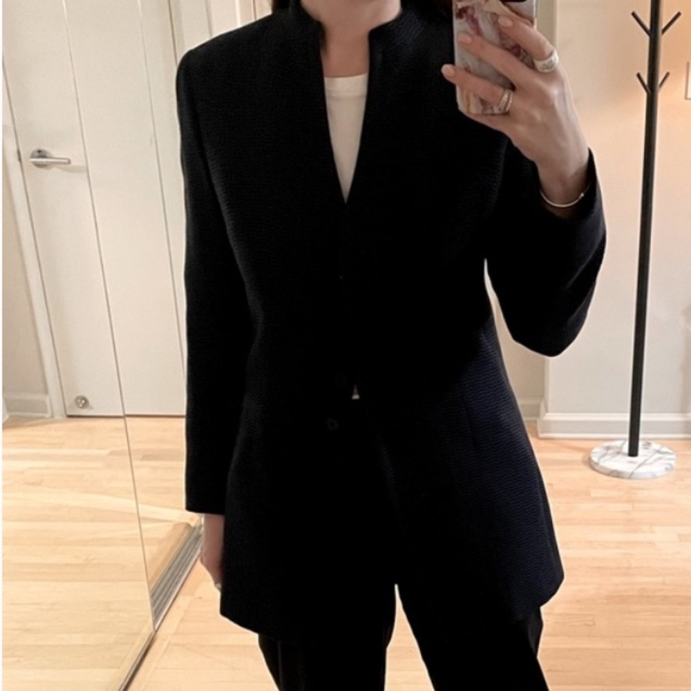 Emporio Armani vintage velour blazer jacket